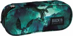 BackUP Penar oval școlar BackUp A - Dragon, cu un fermoar (93052) Penar