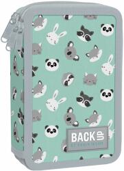 BackUP Penar cu rechizite BackUp EW - Animalistic, 3 fermoare (93526) Penar