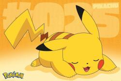 GB eye Poster maxi GB eye Games: Pokemon - Pikachu Asleep (FP4972)