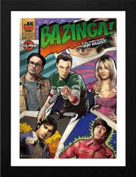 GB eye Afiș înrămat GB eye Television: The Big Bang Theory - Bazinga (GBYDCO202)