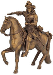 Papo Figurina Papo Historicals Characters - Regele Ludovic al XIV-lea pe cal (39709)