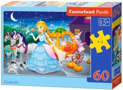 Castorland Puzzle Castorland din 60 de piese - Cinderella (B-06908-2)