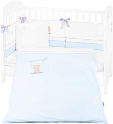 KikkaBoo Dream Big - 6 bucăți, albastru, 60 x 120 cm (41101060128) Lenjerii de pat bebelusi‎, patura bebelusi