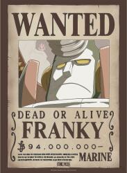 GB eye Mini poster GB eye Animation: One Piece - Franky Wanted Poster (GBYDCO235)