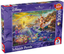 Schmidt Spiele Puzzle Schmidt din 1000 de piese - Micuta sirena, Tomas Kinkade (59479) Puzzle