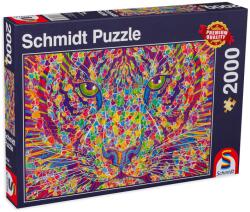 Schmidt Spiele Puzzle Schmidt din 2000 de piese - Tigru - sălbatic prin natură (57394)