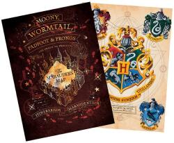 GB eye Set de mini-postere GB eye Movies: Harry Potter - Crests & Marauders (ABYDCO731)