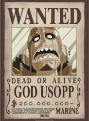 GB eye Mini poster GB eye Animation: One Piece - God Usopp Wanted Poster (GBYDCO232)