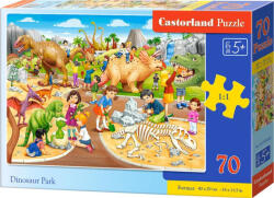 Castorland Puzzle Castorland din 70 de piese - Parcul dinozaurilor (B-070046)