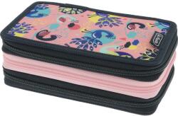 Herlitz Penar școlar echipat Herlitz - Fancy Peacock, 3 fermoare (50043392) Penar