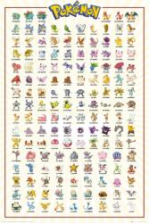 GB eye Poster maxi GB Eye Pokémon - Kanto 151 (FP4360)