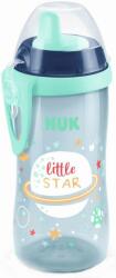 Nuk Cană cu vârf tare NUK - Glow in the Dark, 12 luni+, 300 ml, albastră (10255541)