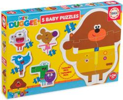 Educa Puzzle pentru bebeluși Educa 5 în 1 - Hey Duggee (EDU19393) Puzzle
