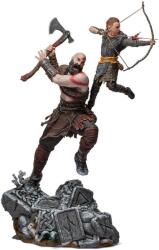 Iron Studios Statuetă Iron Studios Games: God of War - Statuia Kratos & Atreus, 34 cm (IS12845)