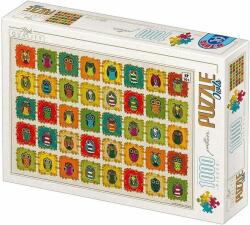 D-Toys Puzzle D-Toys din 1000 de piese - Bufnițe (77530)