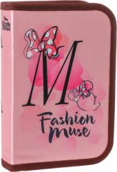 Play Penar școlar echipat Play Minnie Mouse - Fashion Minnie, cu 1 fermoar (318476) Penar