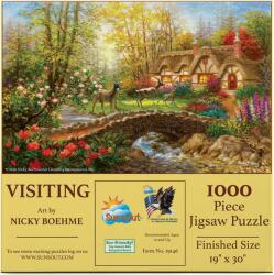 SunsOut Puzzle SunsOut din 1000 de piese - Vizită (19146) Puzzle