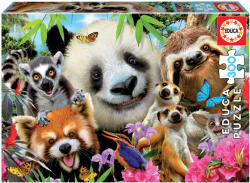 Educa Puzzle Educa de 300 piese - Black-eyed friends selfie (EDU18610) Puzzle