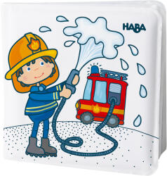 HABA Jucărie de baie - Carte magică, pompieri (304705)