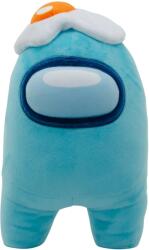 Figurină de pluș YuMe Games: Among Us - Cyan Crewmate with Egg Hat, 30 cm (TOY-0015)