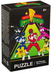  Mini puzzle de 50 de piese - Power Rangers (SPZ-001) Puzzle
