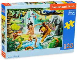 Castorland Puzzle Castorland din 120 de piese - Jungle Book (B-13487-1)