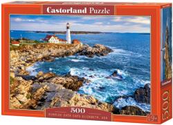 Castorland Puzzle Castorland din 500 de piese - Răsărit de soare peste Cape Elizabeth (EliSabeth) (В-53667)