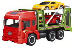 Vehicle Engineering Set de jucării de inginerie pentru vehicule - Trăsura cu două mașini, asortiment (2210C0013)