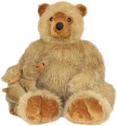 Amek Toys Jucărie de pluș Amek Toys - Urs mare cu ursuleț, 100 cm (40119)