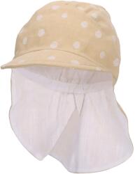 Sterntaler Pălărie cu gât din material textil și protecție UV 50+ Sterntaler - La puncte, 51 cm, 18-24 luni (1422319-935)