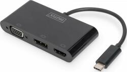 ASSMANN Grafică adaptor HDMI / VGA 30Hz 4K UHD USB 3.1 tip C, cu audio (DA-70859)