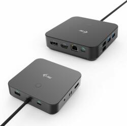 I-TEC Stație de andocare/replicator I-TEC USB-C HDMI Stație de andocare DP duală Putere de livrare 100 W (C31TRIPLE4KDOCKPDPRO)