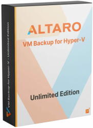 Altaro VM Backup for Hyper-V Unlimited Edition Achiziție nouă 1 an de întreținere (HVUE-1-999)