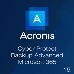 Acronis Cyber Backup Advanced Microsoft 365 5 Dispozitive Corporate 1 an Reînnoire (OF6DHBLOS21)