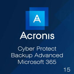 Acronis Cyber Backup Advanced Microsoft 365 25 de dispozitive Reînnoire 1 an (OF5BHBLOS21)