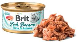 Brit Fish Dreams Tuna and Salmon, Set 6 X 80 g