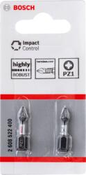 Bosch Impact Control 25mm PZ1 2pc (2608522400) Set capete bit, chei tubulare