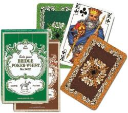 Piatnik Cărți de joc Piatnik - model Bridge-Poker-Whist, culoare verde
