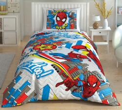 TAC Set lenjerie de pat de o persoană cu pătură TAC Licensed - Spiderman Hero (1000037690) Lenjerie de pat