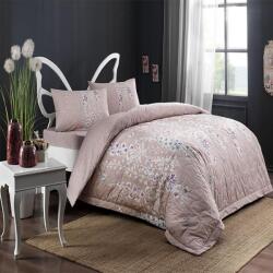 TAC Set lenjerie de pat cu pătură TAC - Sarah, roz (1000038891002) Lenjerie de pat