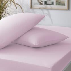 TAC Set cearșaf cu elastic și 2 fețe de pernă TAC - 100% bumbac, pentru 160 x 200 cm, roz (1000039310008) Lenjerie de pat
