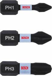 Bosch 3xPH Insert Cod 3pc (2608522470) Set capete bit, chei tubulare