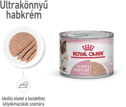 Royal Canin Mother & Babycat Mousse - kölyökmacska pépes nedves táp 12 x 195 g