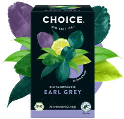 Choice EARL GREY Bio Fekete Tea 40G