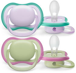 Philips játszócumi Ultra Air neutral 0-6hó lányos lila 2db - babycenter-online