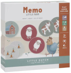 Little Dutch - memóriajáték - Little farm (LD7138)