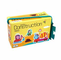 BARBO TOYS Set de 3 puzzle, Constructii - Little Bright Ones (5513) Set bricolaj copii