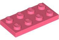 LEGO® 3020c220 - LEGO korall lap 2 x 4 méretű (3020c220)