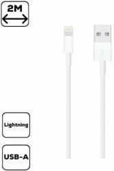 Cellect iPhone Lightning USB adat, töltőkábel, 2m (MDCU-IPH-W2M) - pepita