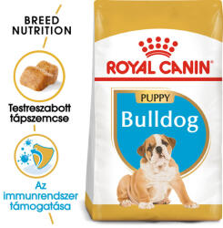Royal Canin Bulldog Junior - Angol Bulldog kölyök kutya száraz táp (2 x 12 kg)